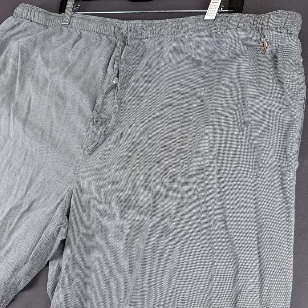 Polo Ralph Lauren Men's Gray 100% Cotton Pajama Pants L Drawstring Lightweight